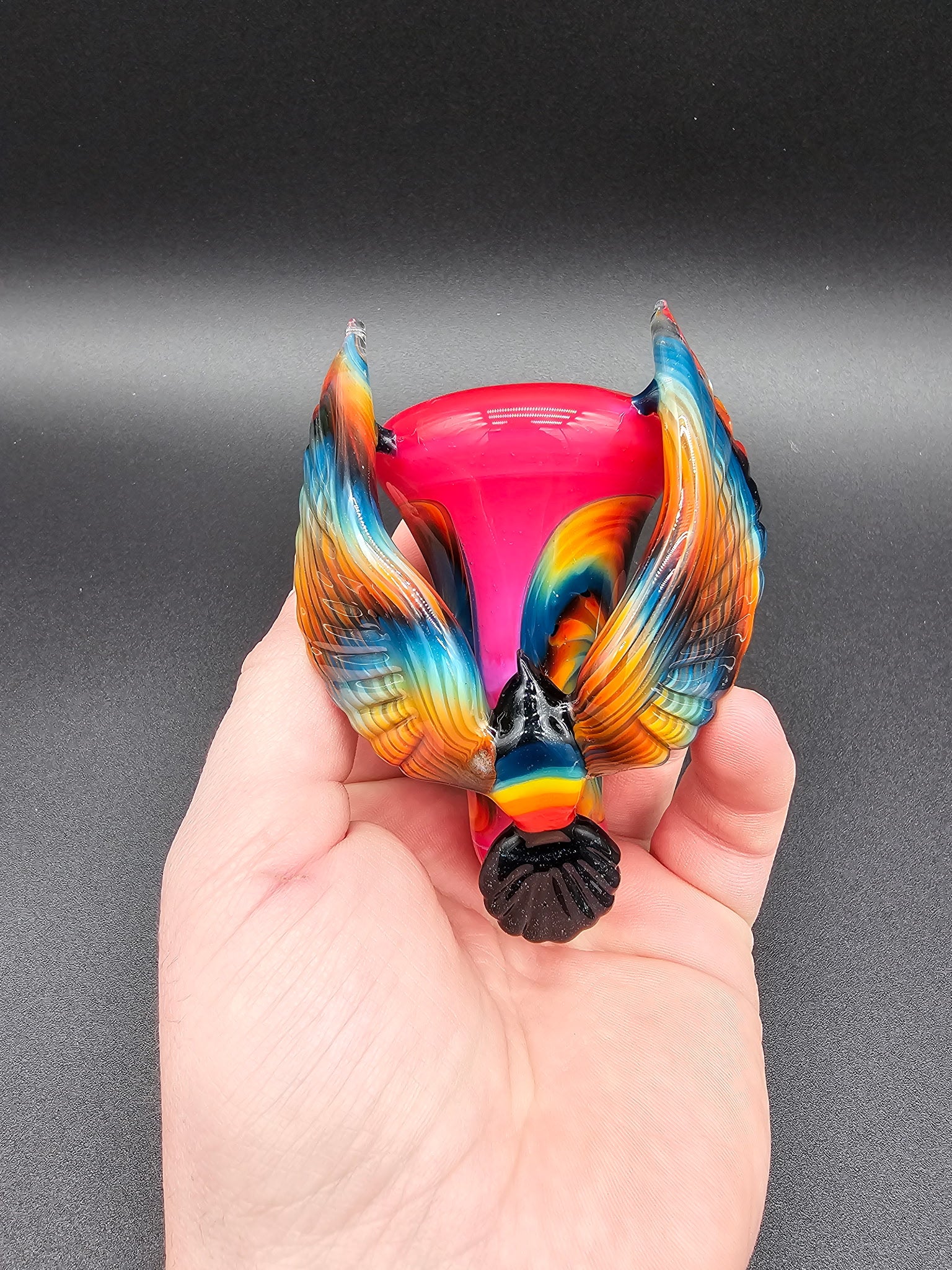 Tiedye Wanderer Sherlock w/ Mac 11 Glass