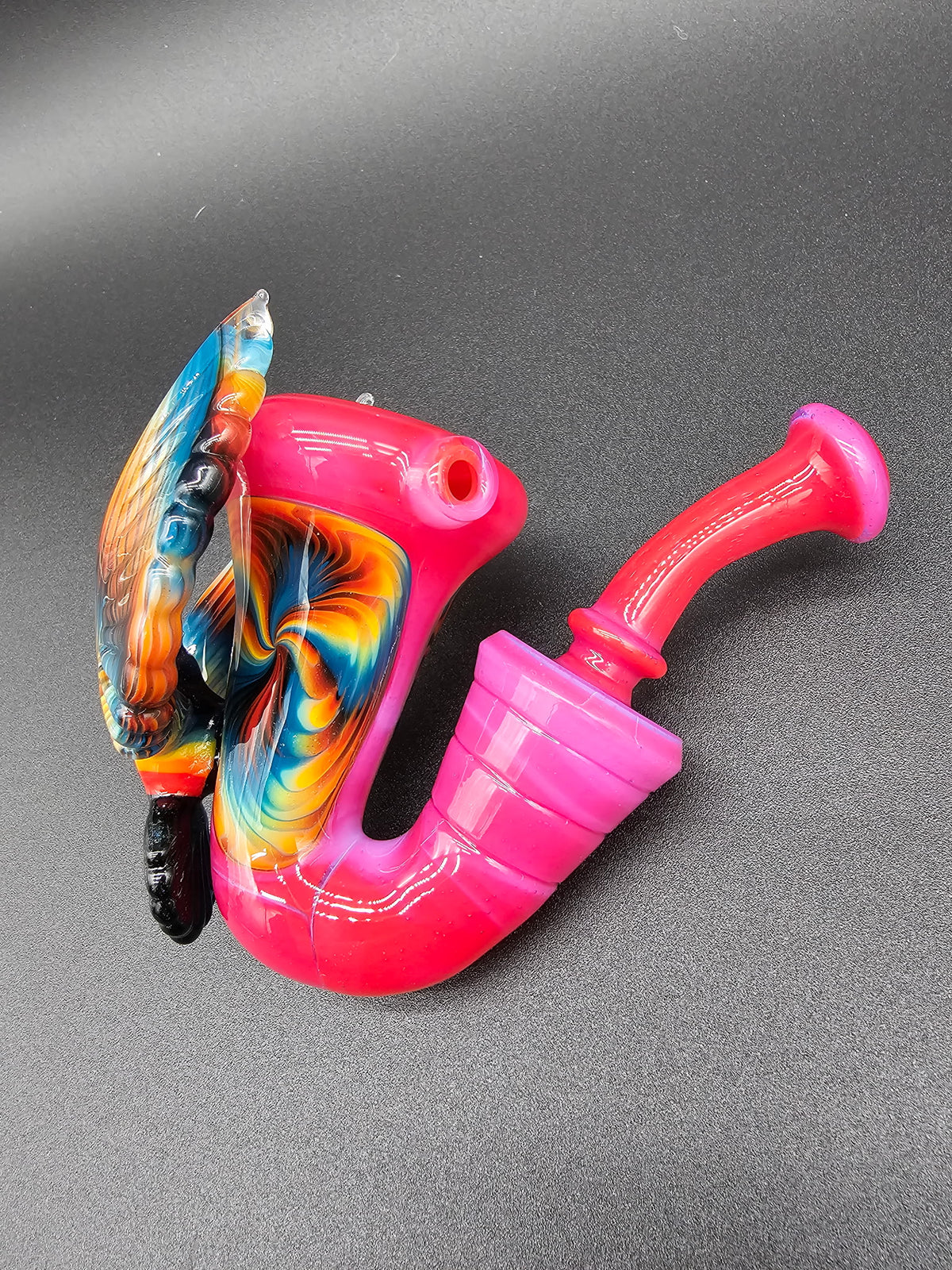 Tiedye Wanderer Sherlock w/ Mac 11 Glass