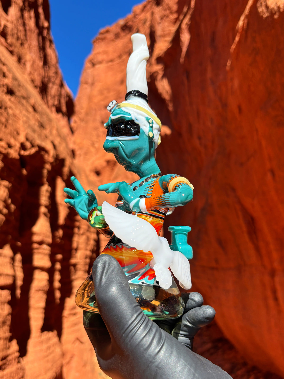 Wanderer Rig w/ Mac 11 Glass &amp; Kick Flip Glass