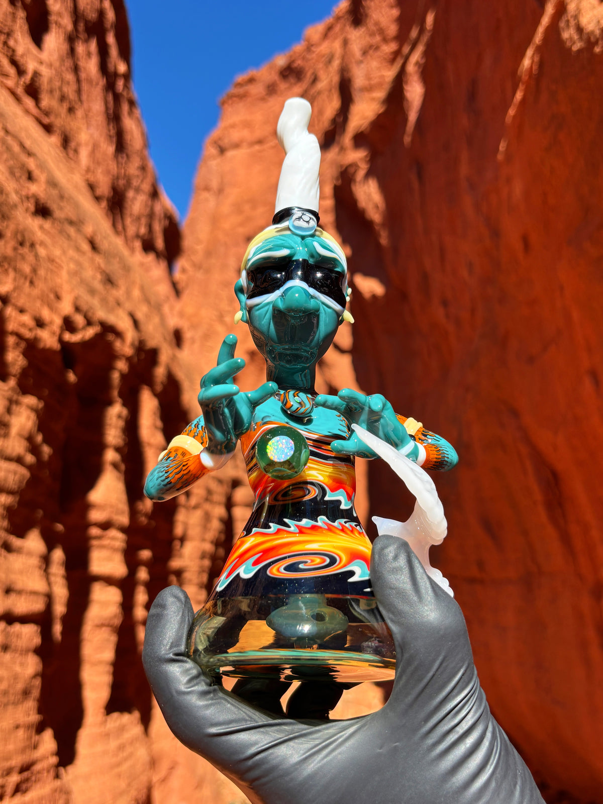 Wanderer Rig w/ Mac 11 Glass &amp; Kick Flip Glass