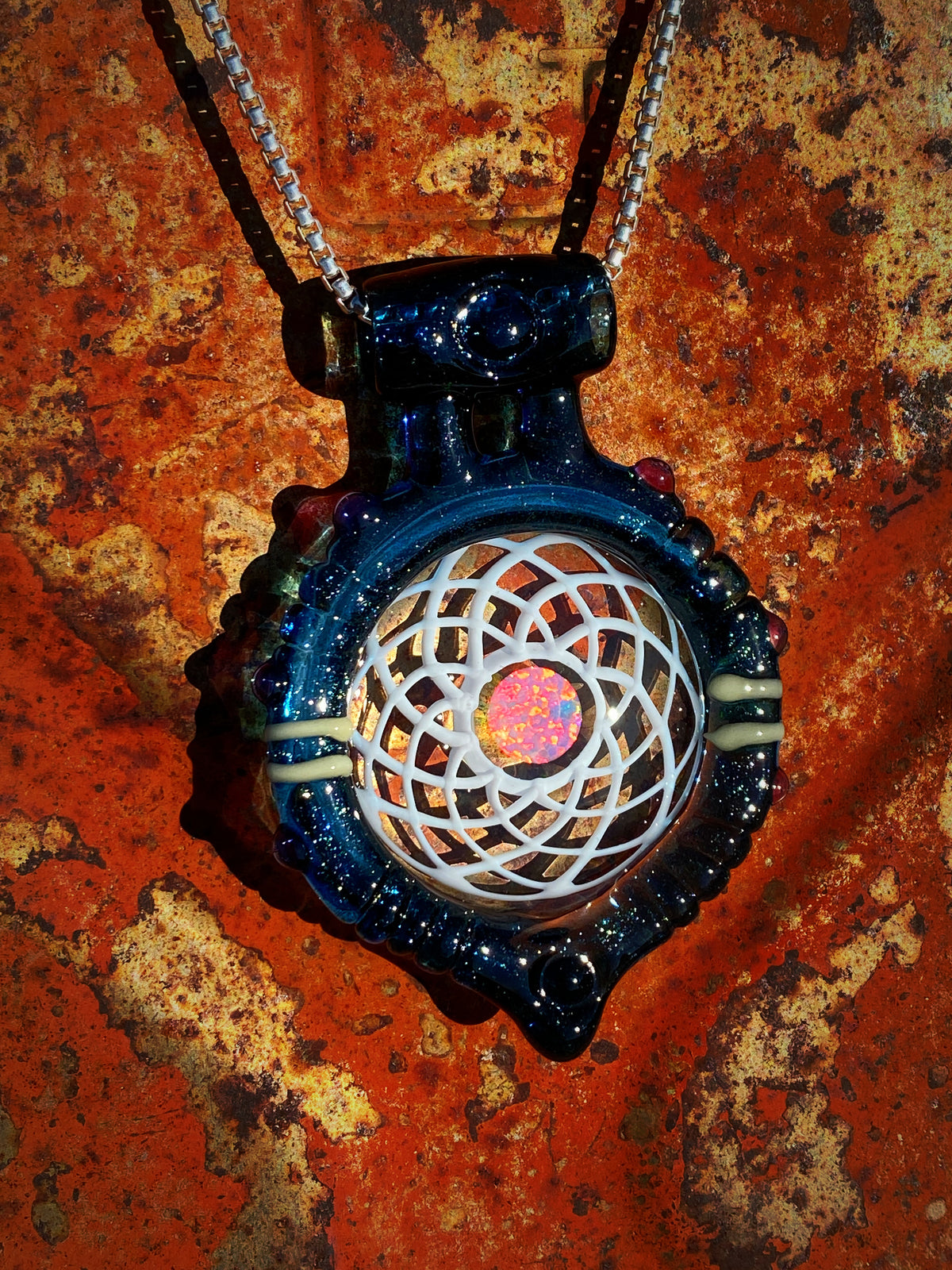 The Wanderer Series VOL2  Dreamcatcher Pendant 2.25&quot;L x 1.5&quot;W