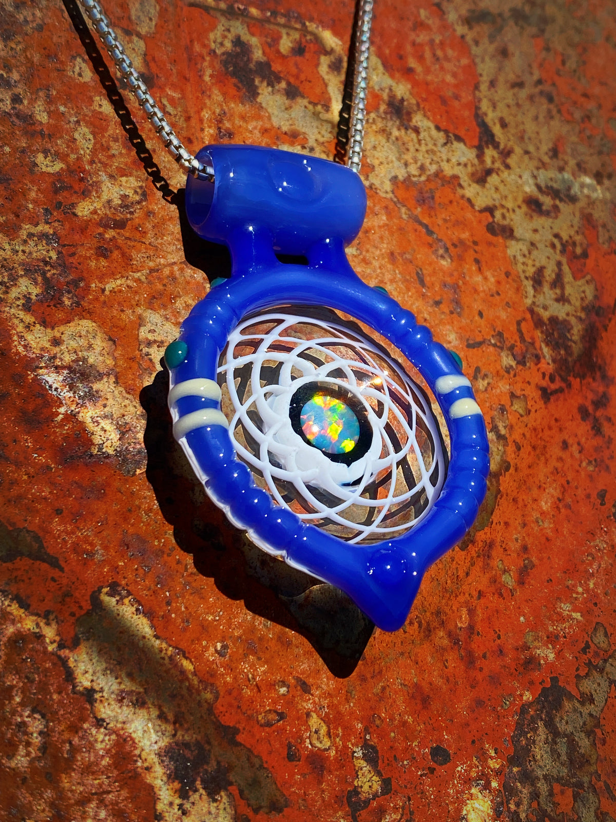 The Wanderer Series VOL2  Dreamcatcher Pendant 2.2&quot;L x 1.5&quot;W