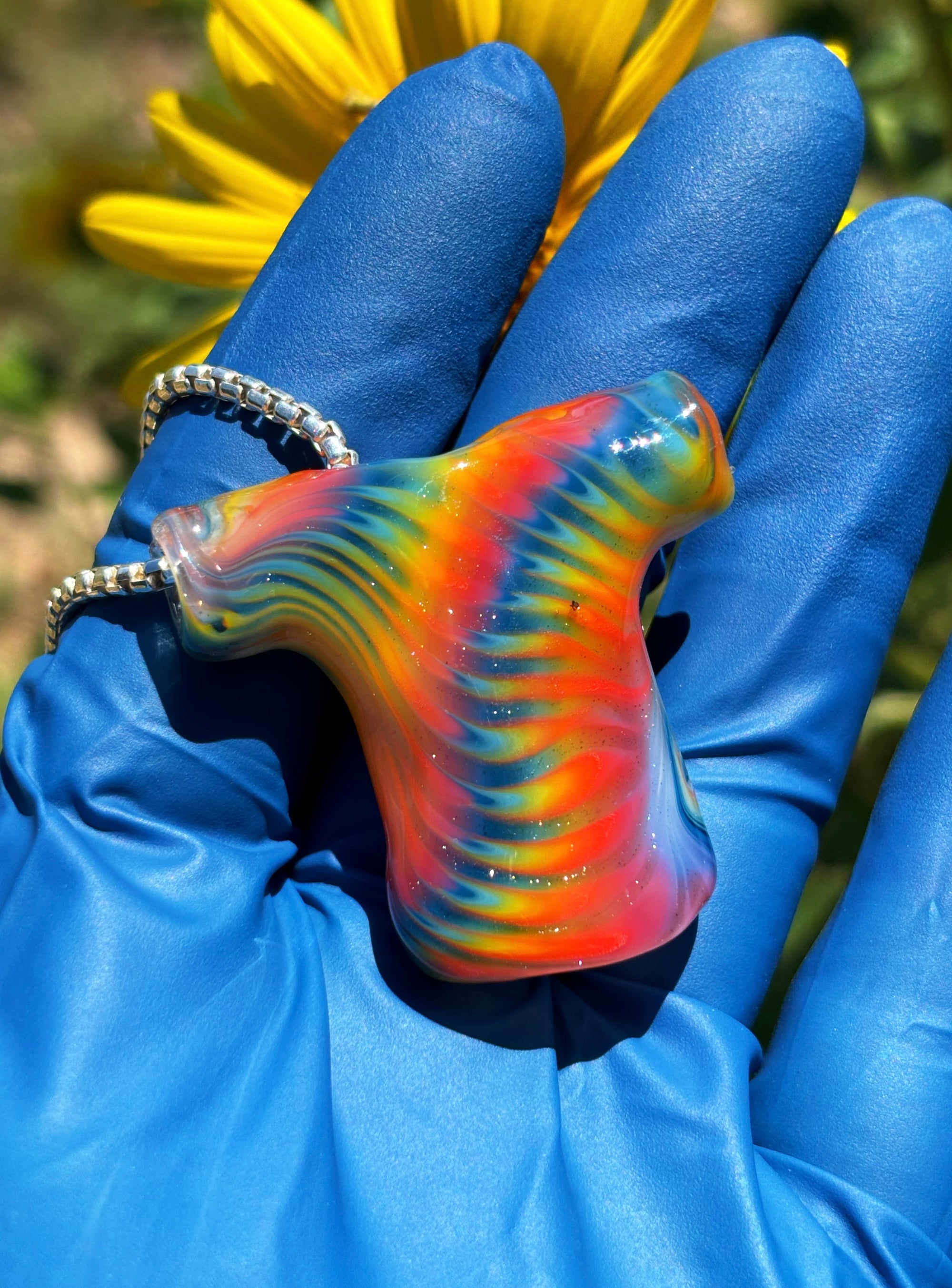 Tiedye T-shirt Pendant (S)