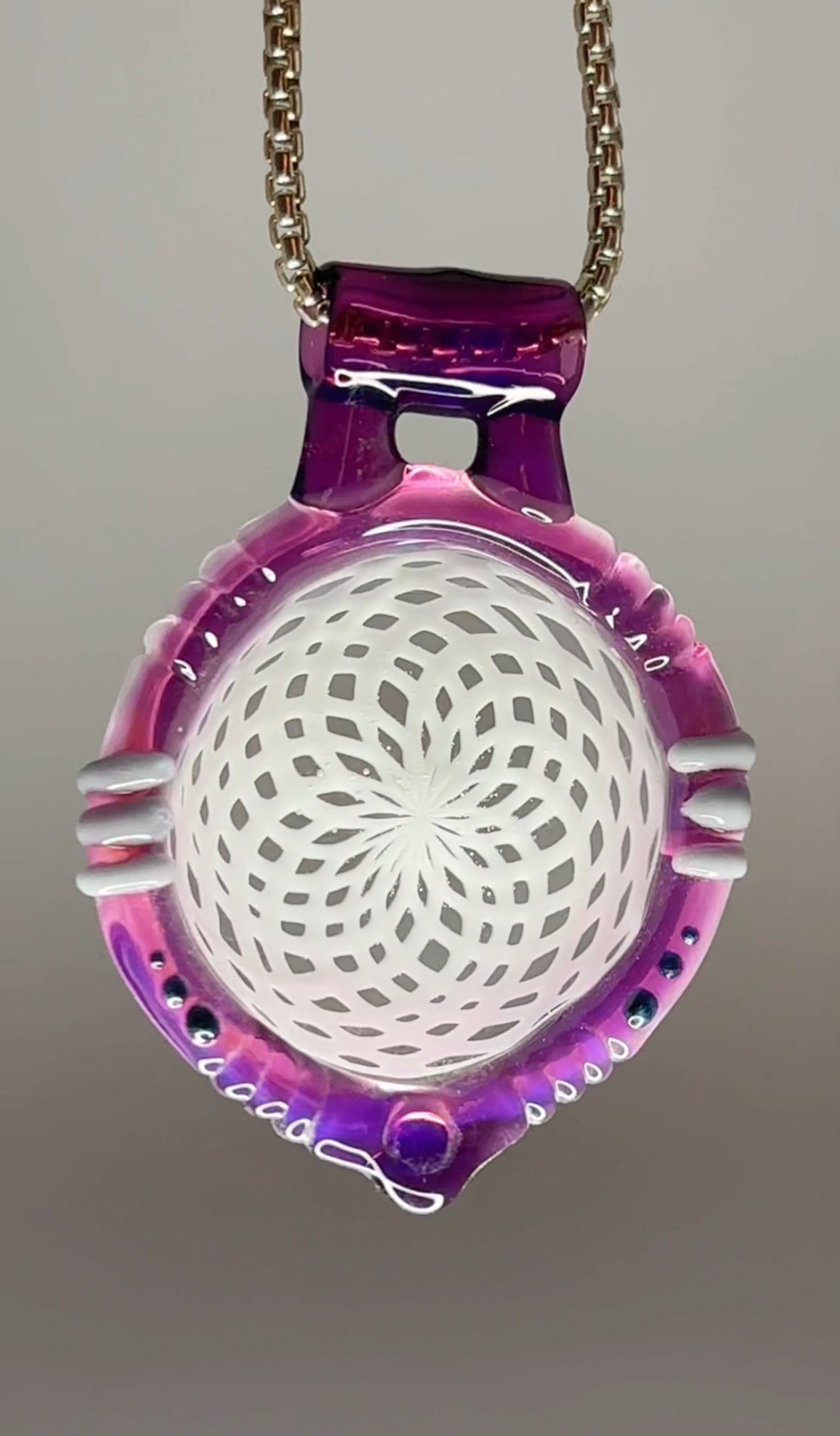 Telemagenta Dream Catcher Pendant