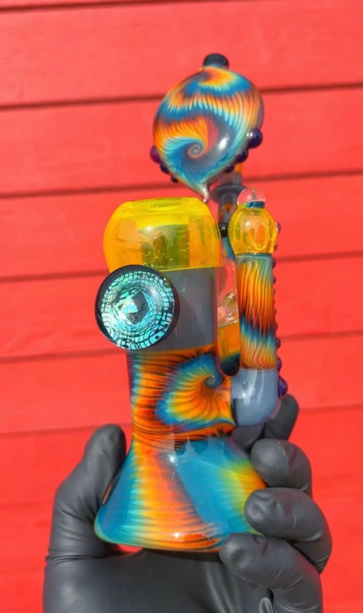 Tiedye Double Bubbler