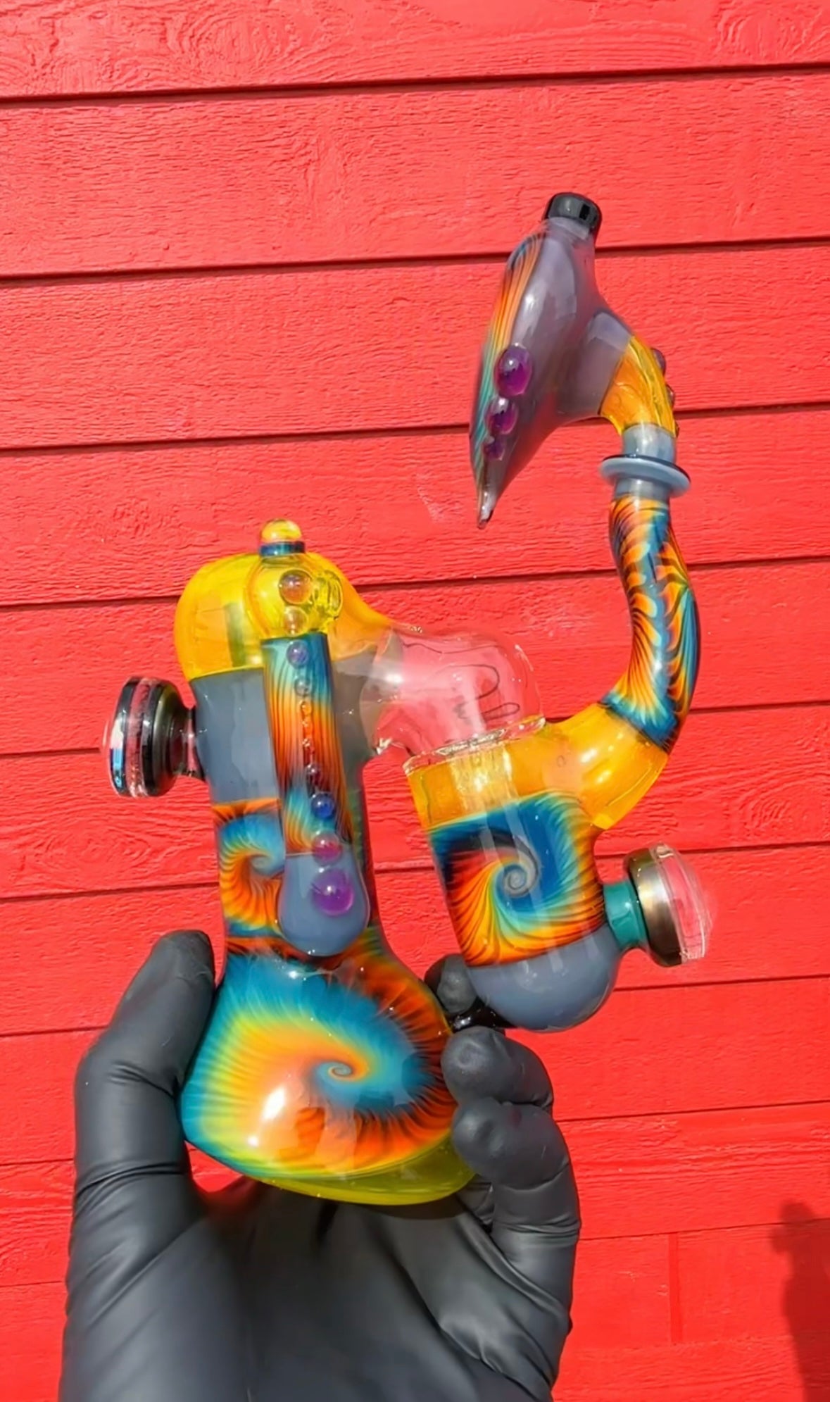 Tiedye Double Bubbler