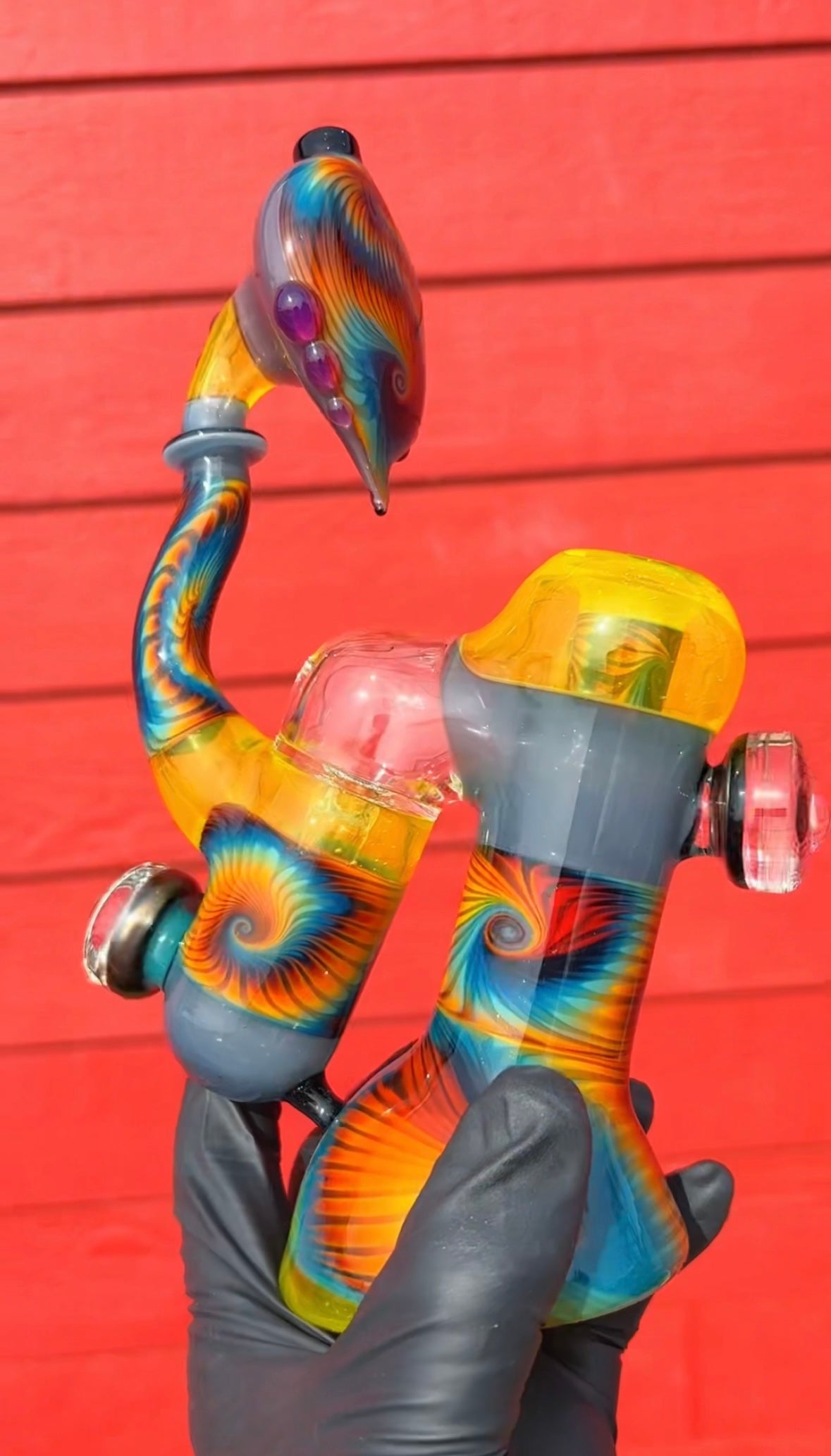 Tiedye Double Bubbler