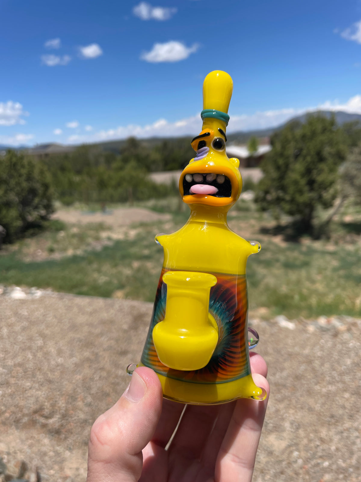 TIEDYE Token Pillow Toon Rig w/ Roysco Glass