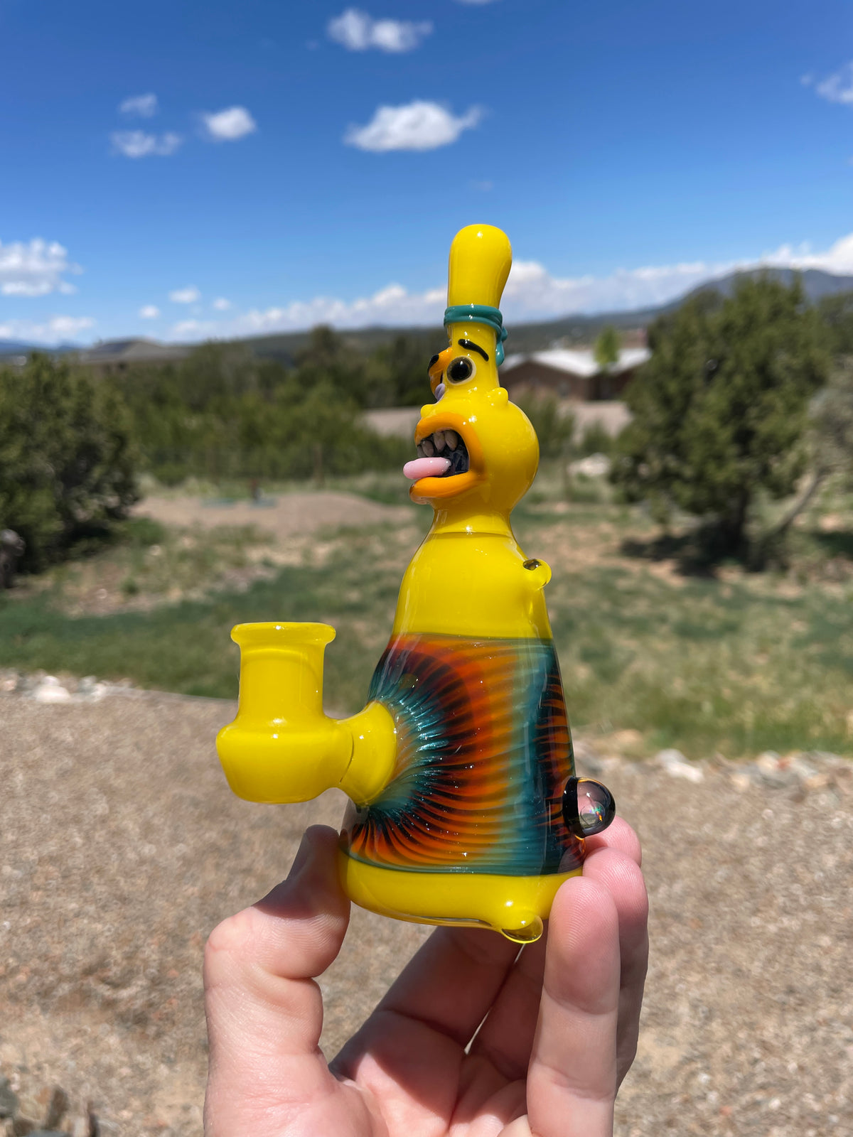 TIEDYE Token Pillow Toon Rig w/ Roysco Glass