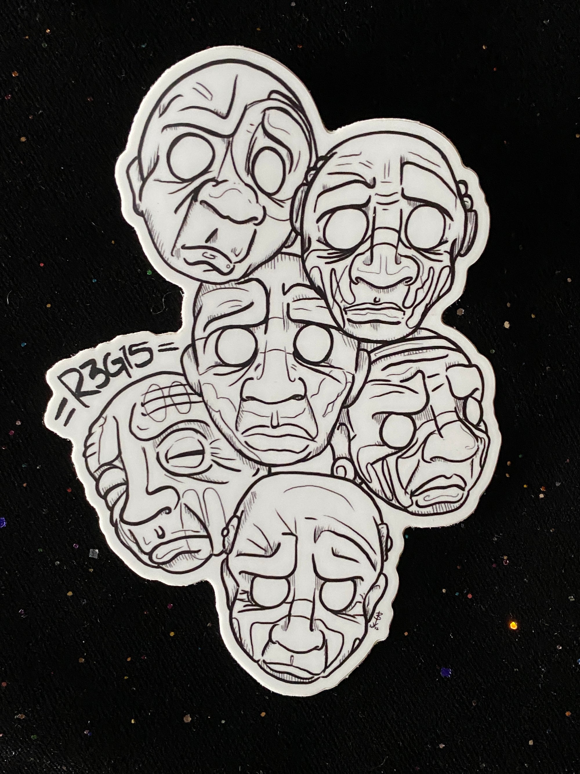 The Wanderers Series VOL1 Group Sticker